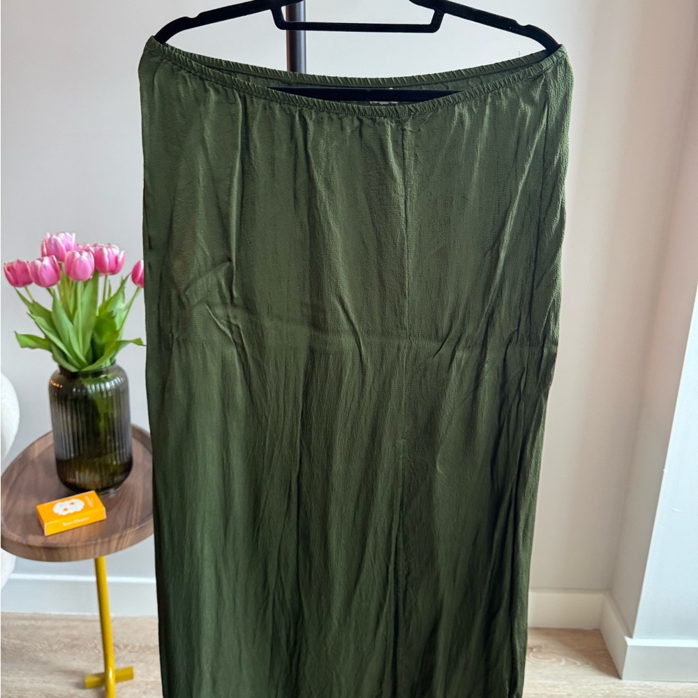 Elegant Green Skirt